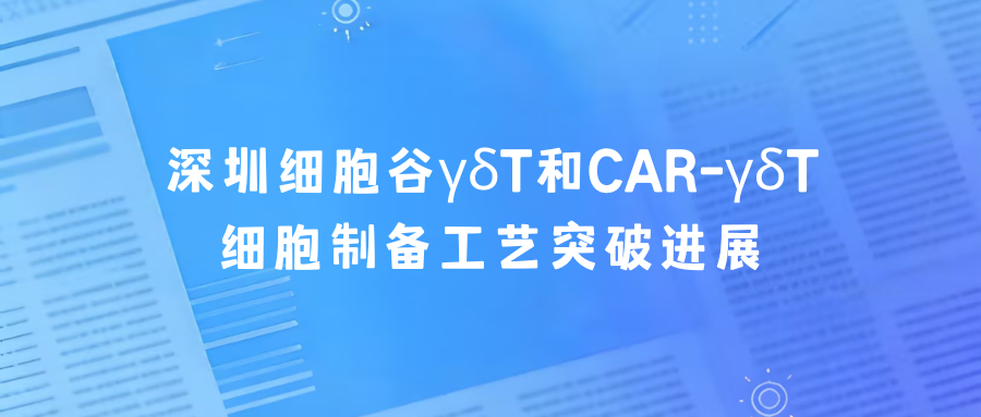 科研赋能|深圳ONE游戏官网γδT和CAR-γδT细胞制备工艺突破进展